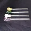 Renk Kemikleri Brülör Cam Bongs Aksesuarları Toptan Cam Bongs Aksesuarları, Cam Nargile, Su Borusu Duman Ücretsiz Kargo