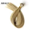 Blijvende 2years Braziliaanse haar Keratin Flat Tip Haar Volledige Cuticula Remy Indan Peruviaanse Maleisische Pre-Bonded Menselijk Hair Extensions