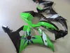 ABS Plastfeoking kit för Yamaha YZF R6 03 04 05 Green Black Fairings Set YZF R6 2003 2004 2005 OT27