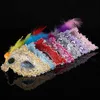 Fashion Sexy Venetian Lace feather eye mask beautiful princess party performances Halloween masquerade masks party mask nightclub mask