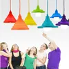 Novelty Colorful Silica Gel Pendant Lamps Bar Restaurant Bedrooms Large Shopping Mall E27 Art Chandelier Lamps