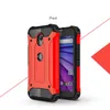 Motorola Moto G4 G3 E3 M Zケース衝撃プルーフ二重層保護アーマービルトインラジエンティングスロットファッション携帯電話coque6008071用