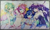 Yu-Gi-Oh! ARC-V Heroínas Playmat Anime Personalizado TCG DIY Mat Livre Alta Melhor Tubo Frete Grátis