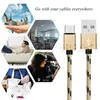 Standard Snabbladdning USB-kabel 6FT 3FT USB Typ C Kabeldata Synkronisering Laddband för Samsung S9 Moto LG Android Laddare Kablar