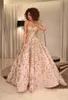 Luxury Crystal Golden-Sequins Evening Dresses Beaded Applique Sweetheart Zipper Formal Evening Gowns Stunning A-Line Sparkly Celebrity Dress