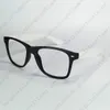 Occhiali da vista nerd Montatura senza lenti Occhiali in plastica Aste colorate con colori mix di prezzi di fabbrica