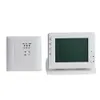 Termoregolatore wireless Freeshipping Display LCD verde programmabile per termostato per riscaldamento a gas o olio con ricevitore controller