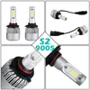 1 Pair S2 HighDipped Beam COB Chips H7 LED Headlight Kits Auto Head Light H11 Fog Lamps H13 H4 9006 with Fan3655472