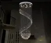 현대 크리스탈 샹들리에 조명 계단 교수형 빛 거실 lustres 드 크리스털 장식 LED 펜 던 트 조명기구
