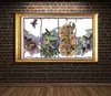 Les oiseaux des quatre saisons, ensembles de couture au point de croix de style chinois faits à la main, broderie, impression comptée sur toile DMC 11CT 14CT