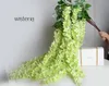 1,6 metros de seda artificial flores decorações wisteria videira rattan casamento backdrop decorações festa suprimentos