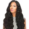 Productos para el cabello de la reina 100% Virgin Human Hair Brazilian Lace Cierre Body Wave 8-20inch # 1b Color natural 8A grado DHL envío rápido