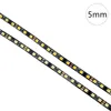 100 m 12 V 120 LED/M 5 M/Lot 2835 LED Bande Flexible Lumière Blanc Chaud Blanc 2835 Non Étanche Led Bande