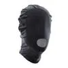 W1023 Seksowna maska ​​imprezowa spandex z lateksem czapki kaptura Maska Otwórz Halloween Mask Forzy Toys dla par 5403036