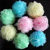 Wholesale- Body Brush Flower Bath Sponge Shower Body Wash Scrubber Cleaning Scrubs Bathing Ball Exfoliator Soap Bubble Mesh Soft Puff