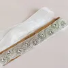 Bling Bling Crystals Bridal Belts 2017 Luxury Rhinestones Wedding Sashes Satin Ribbon Organza Beautiful Bridal Headpieces Handband