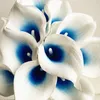 30pcs Callas Latex Calla Lily Artificial Real Touch Lily Flower Callas for Bridal Bouquet Centerpieces Home Decoration