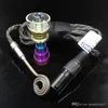 flat 10mm Heater Coil DNail for with 6 in 1 adjustable colorful Titanium nail Quartz nail Hybrid Dnail