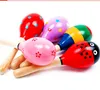 Jouets en bois coloré Maker Maker Musical Baby Toys Rattles Baby Toy for Children Instrument de musique Apprend Toy1331669