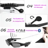 Agele Smart Bluetooth GlassesステレオスポーツワイヤレスBluetooth V41ヘッドフォン屋外サングラスハンドハンド音楽プレーヤーAndr1975970