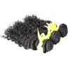 Onda profunda Remy Cabelo Bundles 300g cabelo virgem brasileiro 3 pacotes de Cor Natural 3 Pcs extensões de cabelo humano