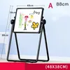 Child Double Sides rotation Magnetic Blackboard Whiteboard/ Kids Big Writing And Drawing Board Toys With Eraser/Chalk/Marker