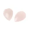 Rosenquarz Cabochon Stein 13mmx18mm Erstaunliche Qualität Echt Natürliche Kristall Hellrosa Rose Schnitt Facettierte Tränen Drop Fancy Semi Edelige Perle