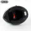 Caschi moto Soman 955 a doppia lente Modello K5 Flip up Moto Capacetes Casco Approvazione DOT3415469
