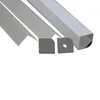 10 X 1M sets/lot Al6063 T6 Right angle aluminum channel light and aluminium corner profile for kitchen or wardrobe lamps