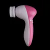 5 in 1 Electric Wash Face Machine Facial Pore Cleaner Body Cleaning Massage Mini Skin Beauty Massager Brush Free Shipping