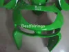 Fairing Kit för Kawasaki Ninja ZX9R 98 99 Green Blue Motorcycle Fairings Set ZX9R 1998 1999 TY02