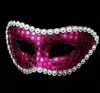 Women Venetian Lace Sequin Eye Mask Masquerade Fancy Dress Costume Hen Party Princess Wedding Masks Hallowmas6791069