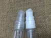 10ml Travel Refillable DIY pet foaming bottle clear Plastic pump lotion bottle cream bottle FREE SHIPPING