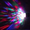 E27 3W RGB LED Laser Stage Light Crystal Magic Ball Roating Bröllopslampa för KTV Party DJ Disco House Clubs