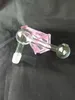 Transparent glass burner Hookah accessories , Unique Oil Burner Glass Pipes Water Pipes Glass Pipe Oil Rigs Smoking with Dropper