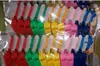 Gratis frakt 2000PCS / Lot Främjande Färgrik Plast Sport Whistle Med Lanyard Många färger Blandade färger