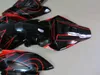 ABS plastfeedningar för Honda CBR1000RR 04 05 Svart röd insprutning Kroppsarbetskit CBR1000RR 2004 2005 OT38