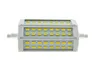 Lâmpadas LED Dimmable R7s 118mm 5730 SMD Quente Branco Economia de Energia Floodlight Luz de milho Substitua a lâmpada Bulbo 85-265V