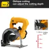 220v industry grade powerful woodworking electric saw multifunctional wood sawing machine stone cutting tool tile cutter sawing tool