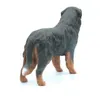 Extraordinärt livliknande högkvalitativ hantverk Bernese Mountain Dog Figurine - Stor stående valp 7,4 tum