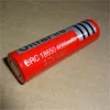 Batterie au lithium plate / pointue 18650 4000mAh de haute qualité, peut être utilisée dans une lampe de poche lumineuse Ciseaux de barbier BATTERIE / et ainsi de suite. Batterie de couleur rouge