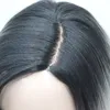 レースフロントヒビジョンオンブルグレーブラックルートヒートOKシンセティックヘアハンド縛られた目に見えないLパーツウィッグストレートボブWIG791593