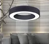 Modern Minimalism Aluminum Led Pendant Lamp Office Hanging Lighting Fixtures for School Supermarket Garage