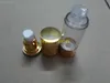 100pcs/lot 15ML & 30ML Secant Vacuum spray bottle Airless Pump cosmetics perfume bottle jar Sample Anodized aluminum sand