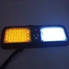 Super lumineux ambre/blanc voiture camion d'urgence 86 Led lumière stroboscopique/visière lumière/avertissement Police lumière lampe blanc + ambre jaune