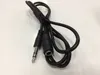 Wholesales black 1.1M Stereo Audio Extension Cable 3.5mm Male to Female Free shipping 500pcs/lot