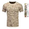 Tactical Shooting T Shirt Battle Dress Uniform BDU Army Combat Clothing Cotton Camouflage Outdoor Woodland Hunting T-Shirt NO05-104