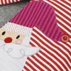 Dziewczyny Xmas Suknie Xmas Księżniczka Suknie Pasek Z Długim Rękawem Spódnica Baby Party Cosplay Costume Santa Claus Elk Druk DH153