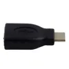 Zjt39 USB 3.1 C Man till USB 3.0 En kvinnlig adapteromvandlare USB-typ C svart