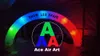 Semcircle opblaasbare advertentie Arch Stage Archway met LED Light voor feestevenementhandelshow met kleurrijke verlichting